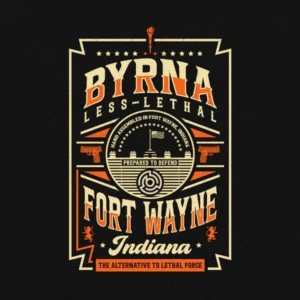 Byrna T shirt FortWayne Design x